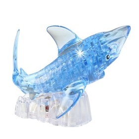  Crystal Blue Shark with Light 